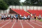 Richard Kilty (Gateshead) 100 metres at the Gateshead Tartan Games Open.